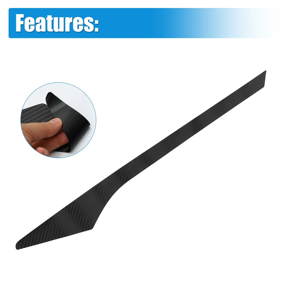 6 Pcs Windshield B Pillar Trim for Honda Civic (2016–2021) Carbon Fiber