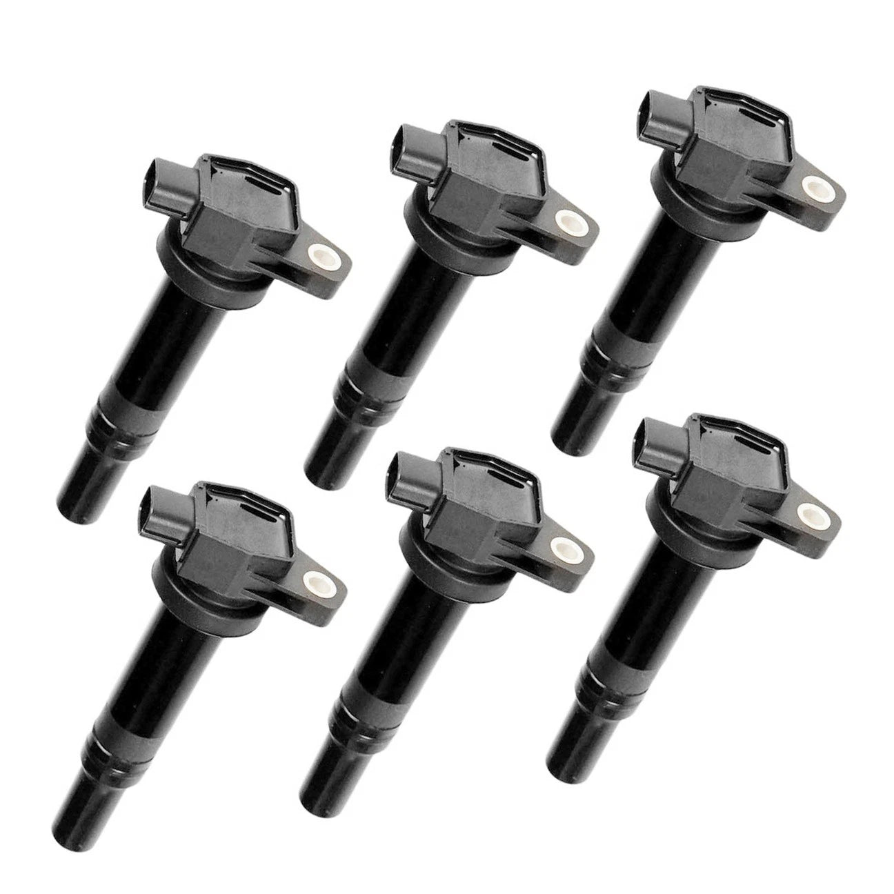 Set of 6 Ignition Coils for Hyundai Santa Fe, Kia Optima, Rondo (2001–2006)
