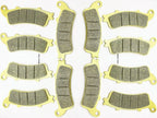 Set of 12 Front Rear Brake Pads for Honda GL1800 (2001–2016)