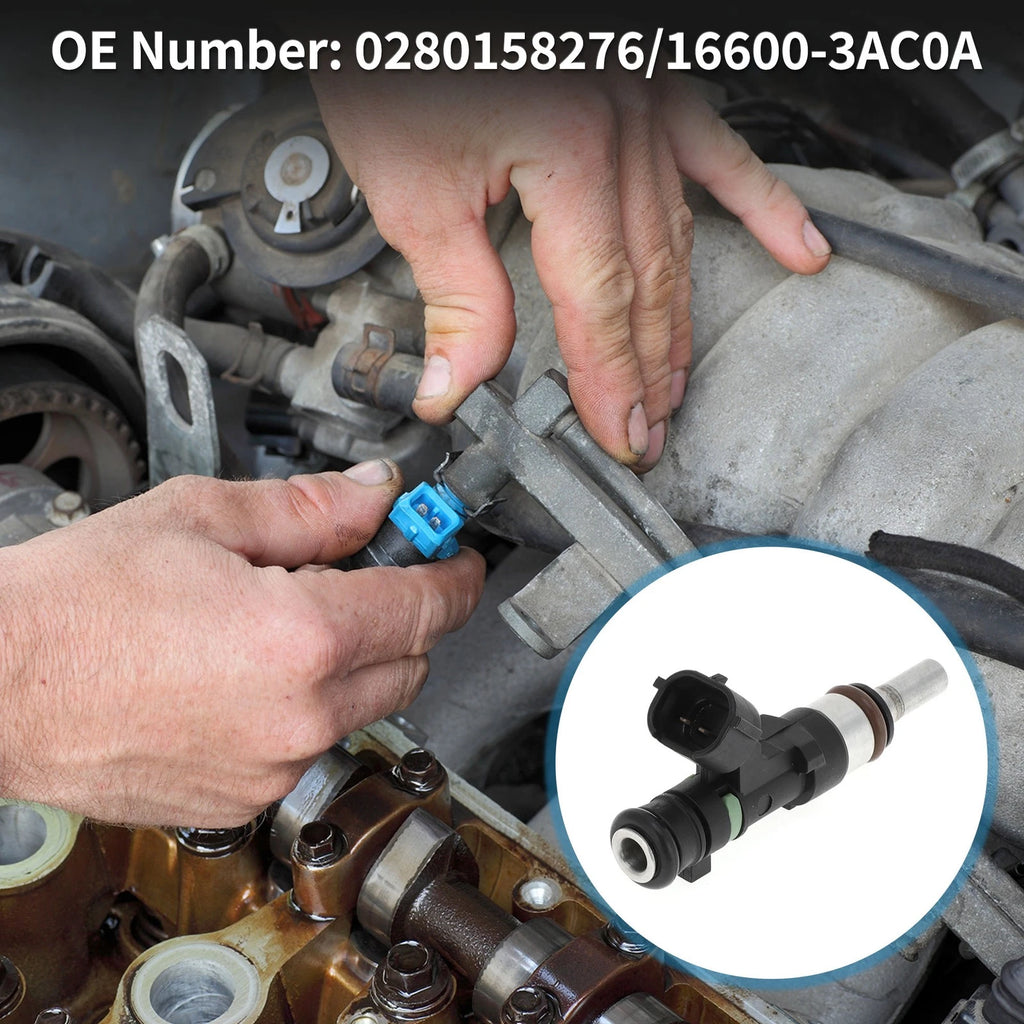 Fuel Injector No. 0280158276 for Nissan March Versa 1.6 (2005–2018)