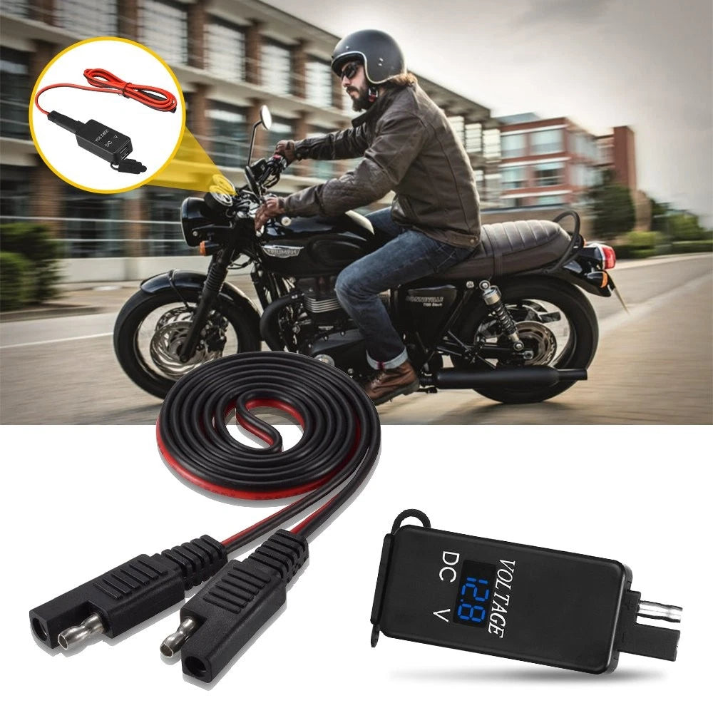 Dual USB Motorcycle Charger for Motorbike (Universal Fit)