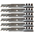 6PK Mulching Blades for Husqvarna 522037401 539113425 53911342529 (RHD)