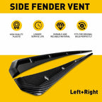 Carbon Fiber Side Fender Air Vent Trim for Honda Civic (2016–2022)