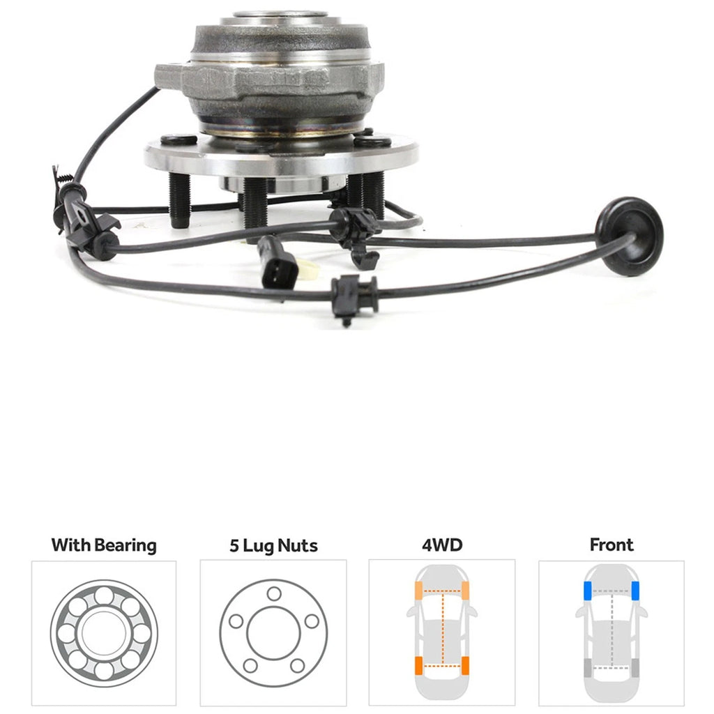 4WD ABS Wheel Hub for Jeep Liberty (2002–2007)
