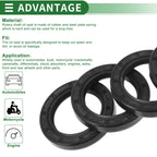 Set of 5 Oil Seal Rotary Shaft Seal NBR Rubber 32x47x7mm