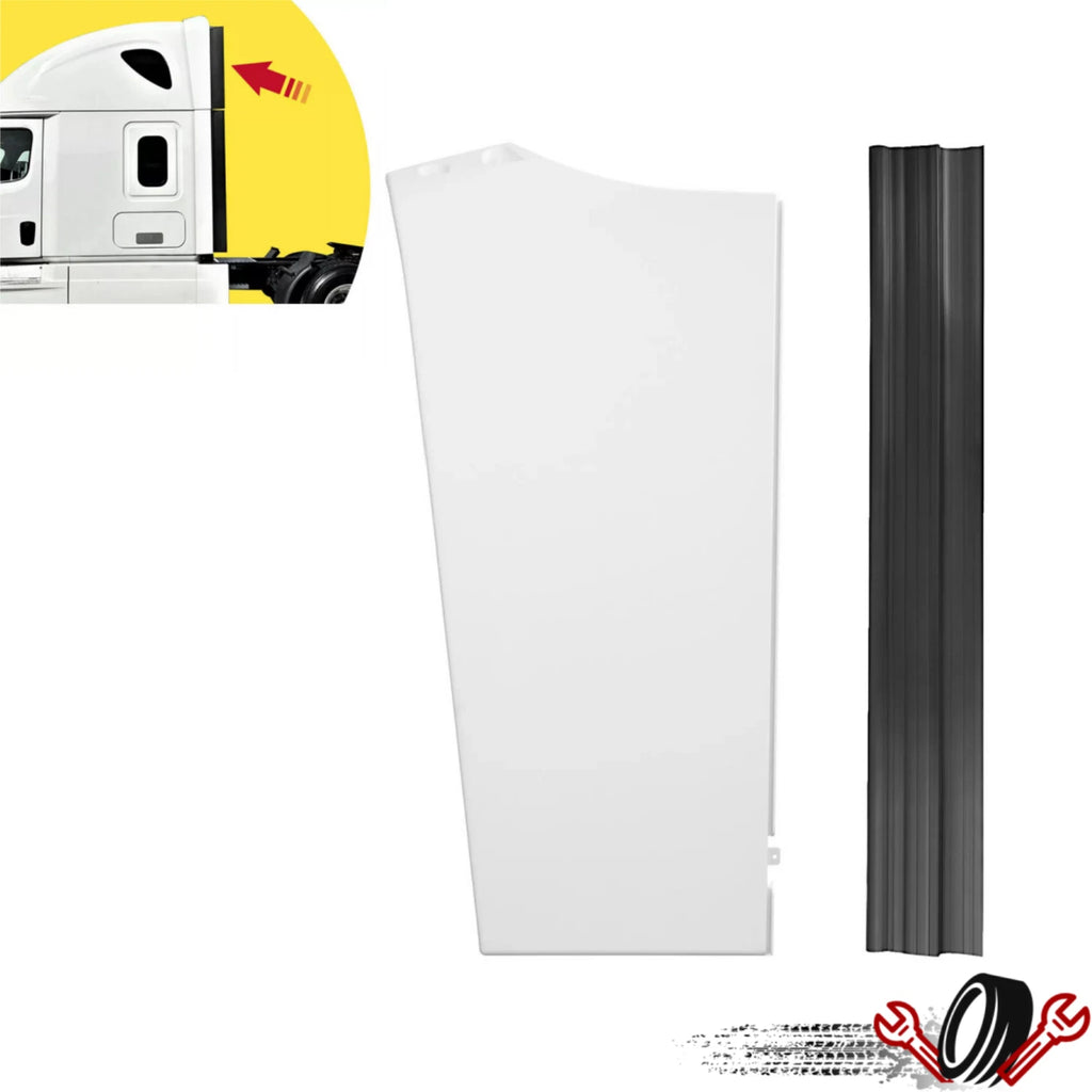 Left Side Upper Sleeper Fairing & Extension for Freightliner Cascadia (2008–2020)