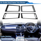 Set of 1 Air Condition Outlet Vent Trim Cover Frame for BMW X5 E70 (2007–2013)