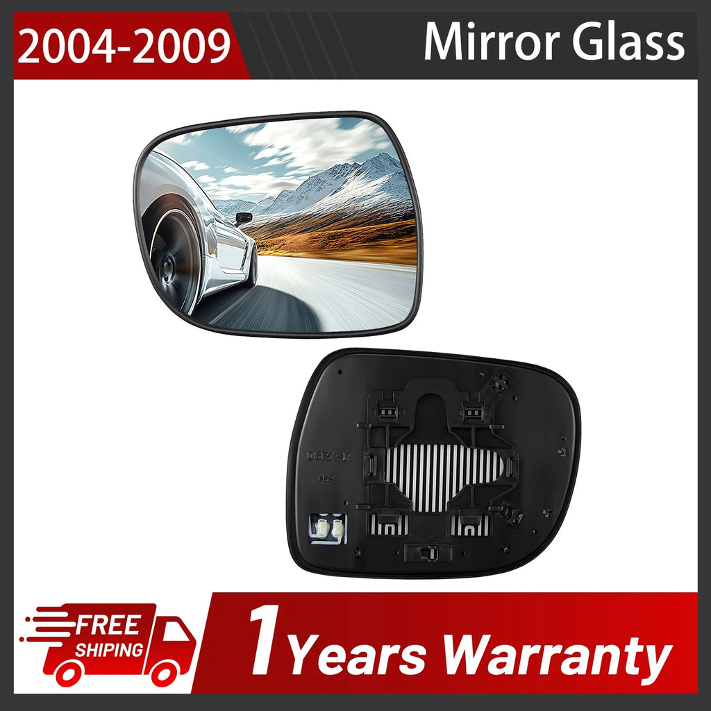 Heated Glass Right Passenger Side Mirror for Lexus RX (2004–2009)