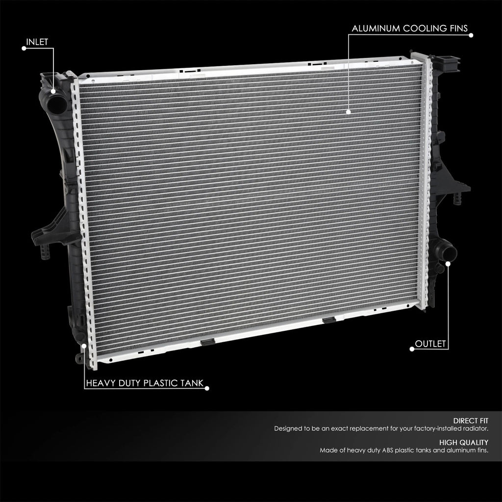 Cooling Radiator Assembly for Audi Q7 (2007–2010) DPI 13013