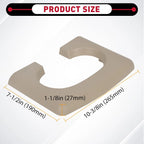 Cup Holder Armrest Pad for Ford F150 (2004-2014) Tan