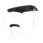 4 Bow 10 ft Bimini Top Replacement Fabric for Pontoon (1" & 1.25" Tubes)