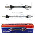 Set of 2 Front CV Axle Shafts for Kia Spectra5 (2007–2009)