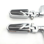 1.5" Flame Foot Peg Clamps for Harley Sportster 883 1340 XL1200 (1986–2023)