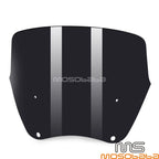 12" Smoke Windshield for Harley Dyna FatBob FXDF FXDB FXDL (1999-2017)