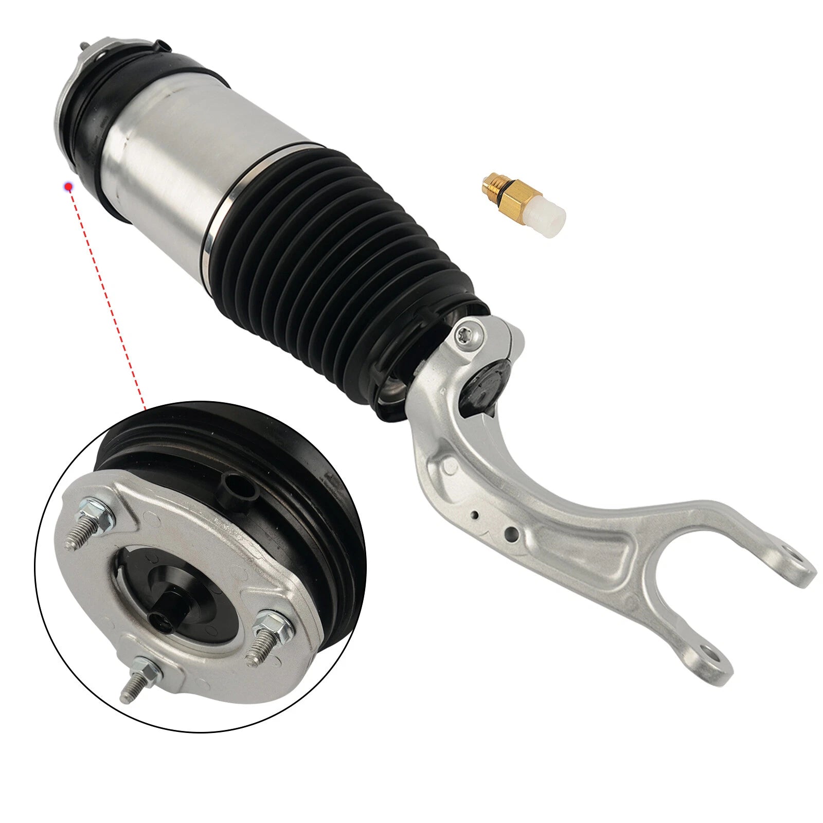 Set of 2 Air Suspension Struts for Tesla Model X (2016-2019)