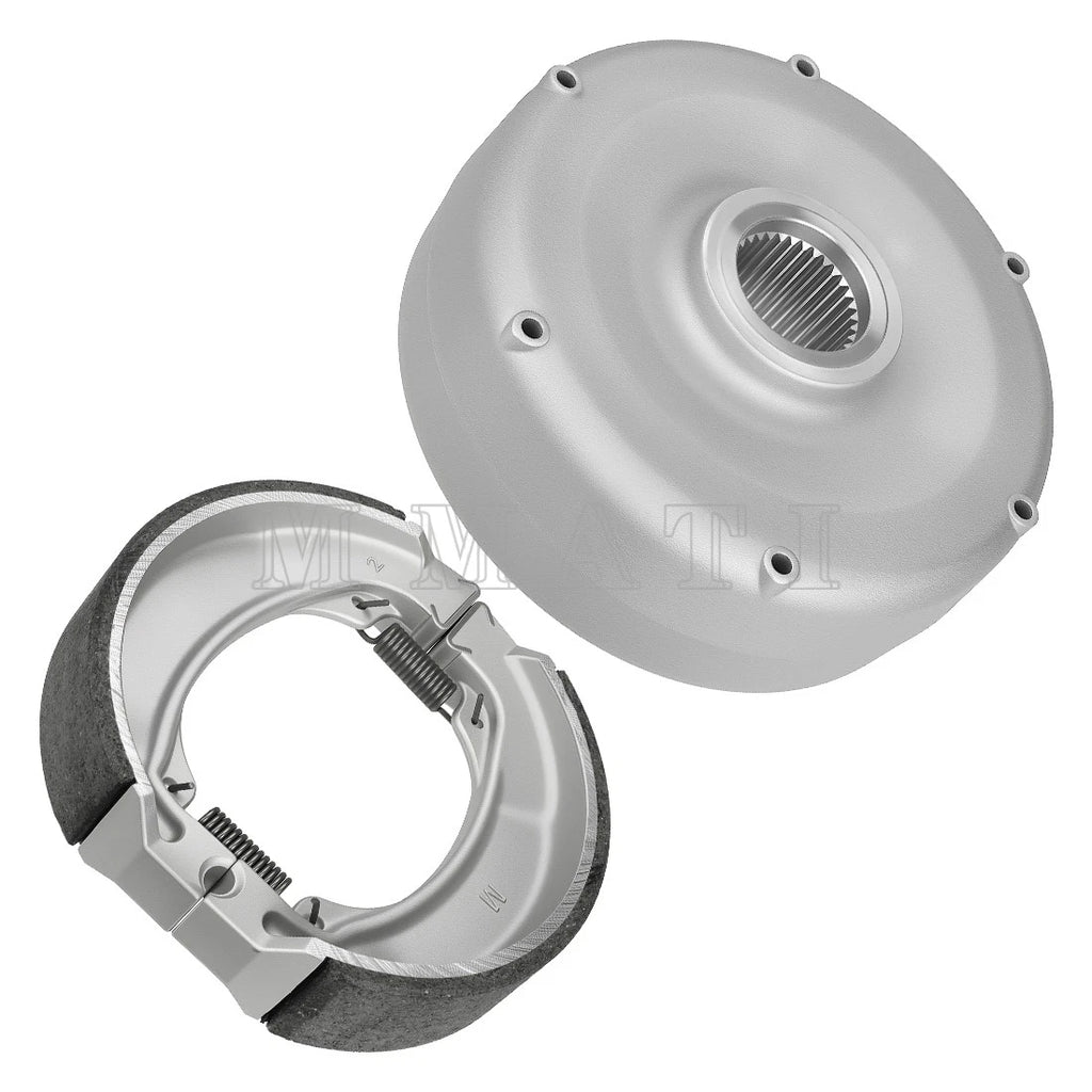 Rear Brake Drum Hub w/Shoes for Honda Recon 250 TRX250 (1997–2023) #43620-HM8-000