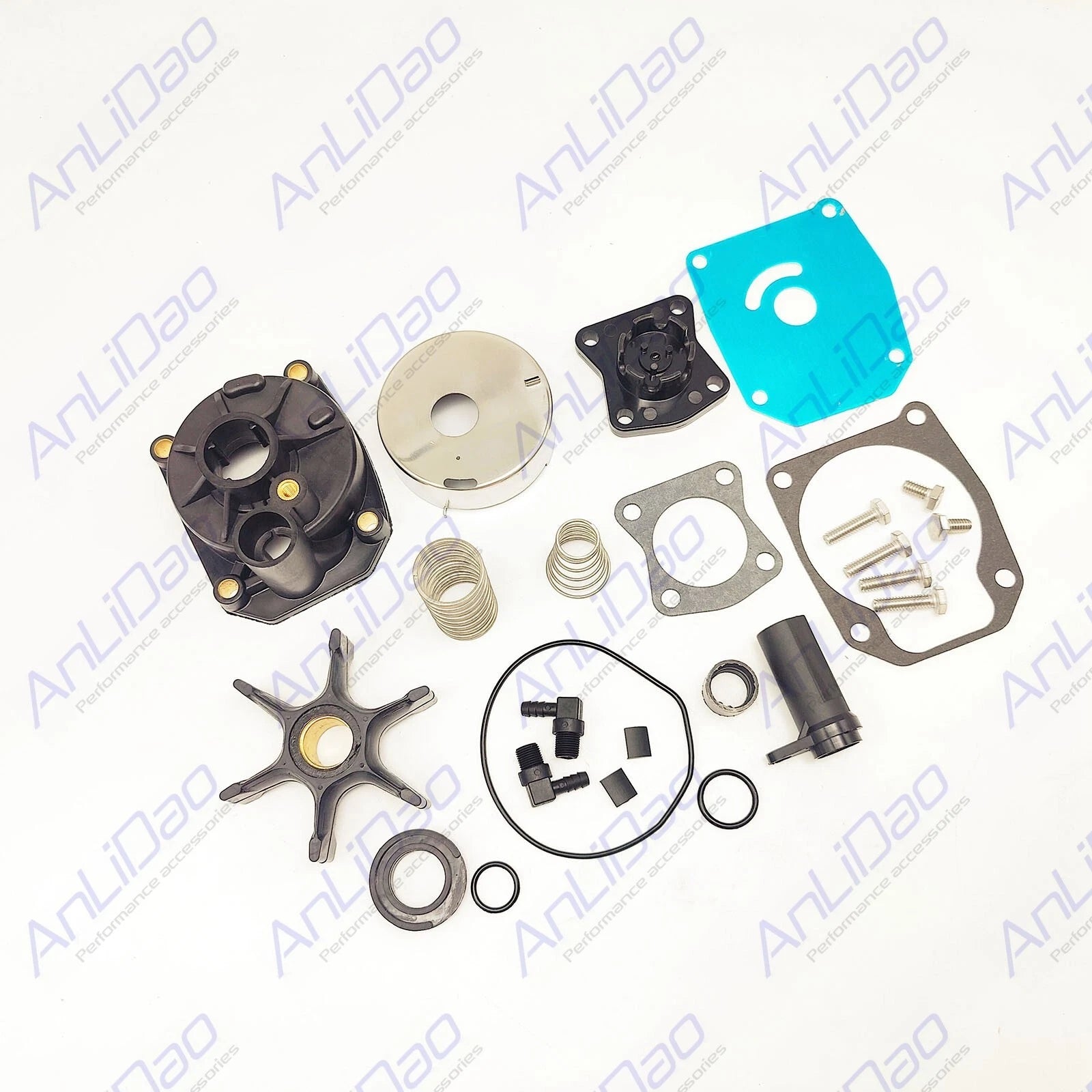 Water Pump Impeller Kit for Johnson Evinrude 60 65 70 75HP (18-3389 432955 438597)