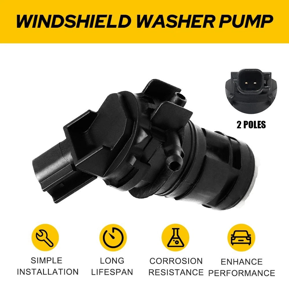 Windshield Washer Pump for Chrysler 300 Dodge Challenger Charger (2005–2023) 05139113AA EXV