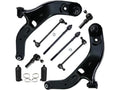 Front Control Arm Ball Joint Tie Rod Sway Bar Link Kit for Protege (1999–2003)