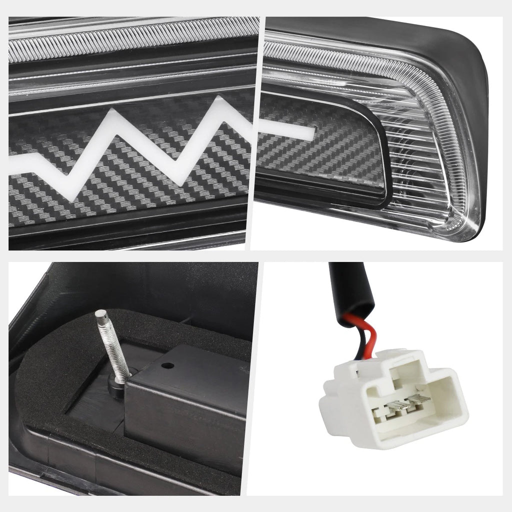 Sequential Heartbeat LED Carbon Fiber Third Brake Light for Tundra (2007–2017)