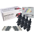 Set of 8 Ignition Coils & NGK Laser Iridium Spark Plugs for V8