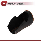 1 Pc Gear Shift Knob Cover for Honda Accord (2008–2012) Black Orange Leather