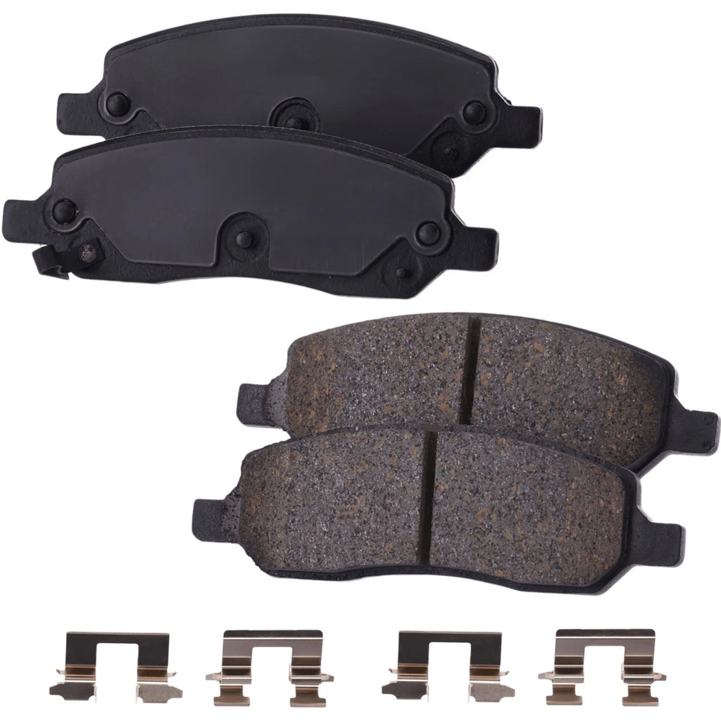 Brake Disc Rotors and Pads Kit for Buick Lucerne (2006–2011)