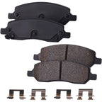 Brake Disc Rotors and Pads Kit for Buick Lucerne (2006–2011)