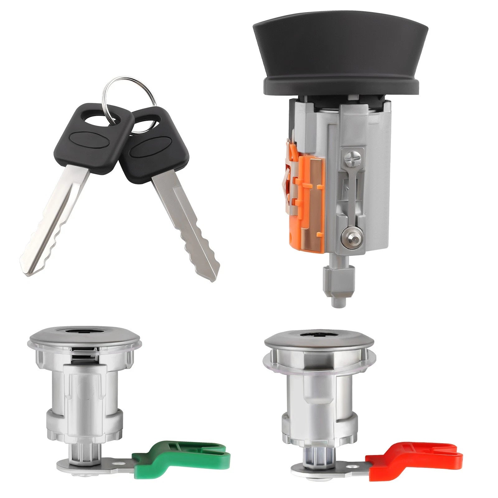 Ignition Switch Lock Cylinder w/2 Door Lock Cylinders for Ford Aerostar (1990–1997)
