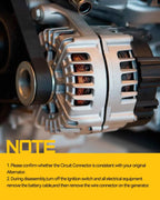 Alternator for Chrysler PT Cruiser (2003–2005) 2.4L 150A 12V