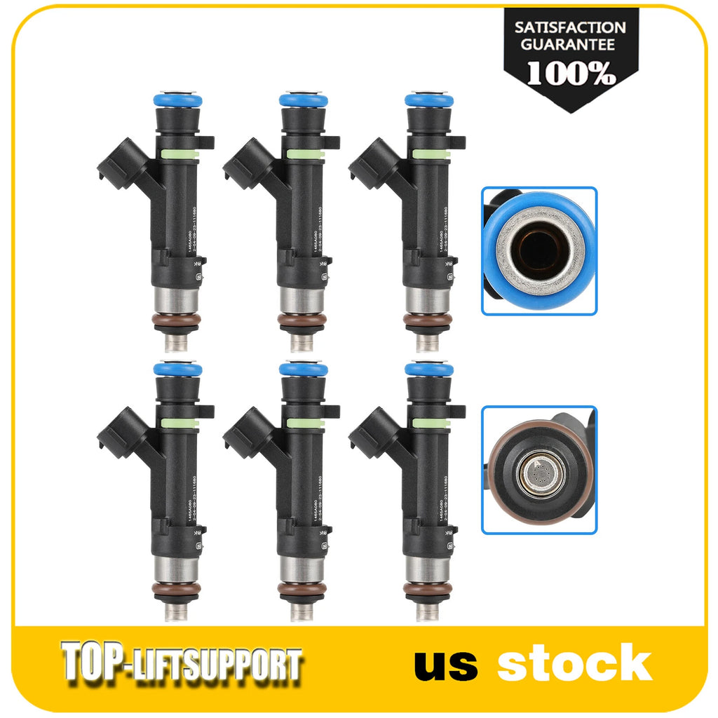 Set of 6 Fuel Injectors for Mitsubishi Outlander (2007–2013)