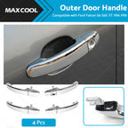 Set of 4 Outer Door Handles Chrome for Ford FG Falcon (2008–2016)