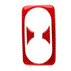 Rear Armrest Cup Holder Cover Trim for Kia Stinger (2018-2023) Red