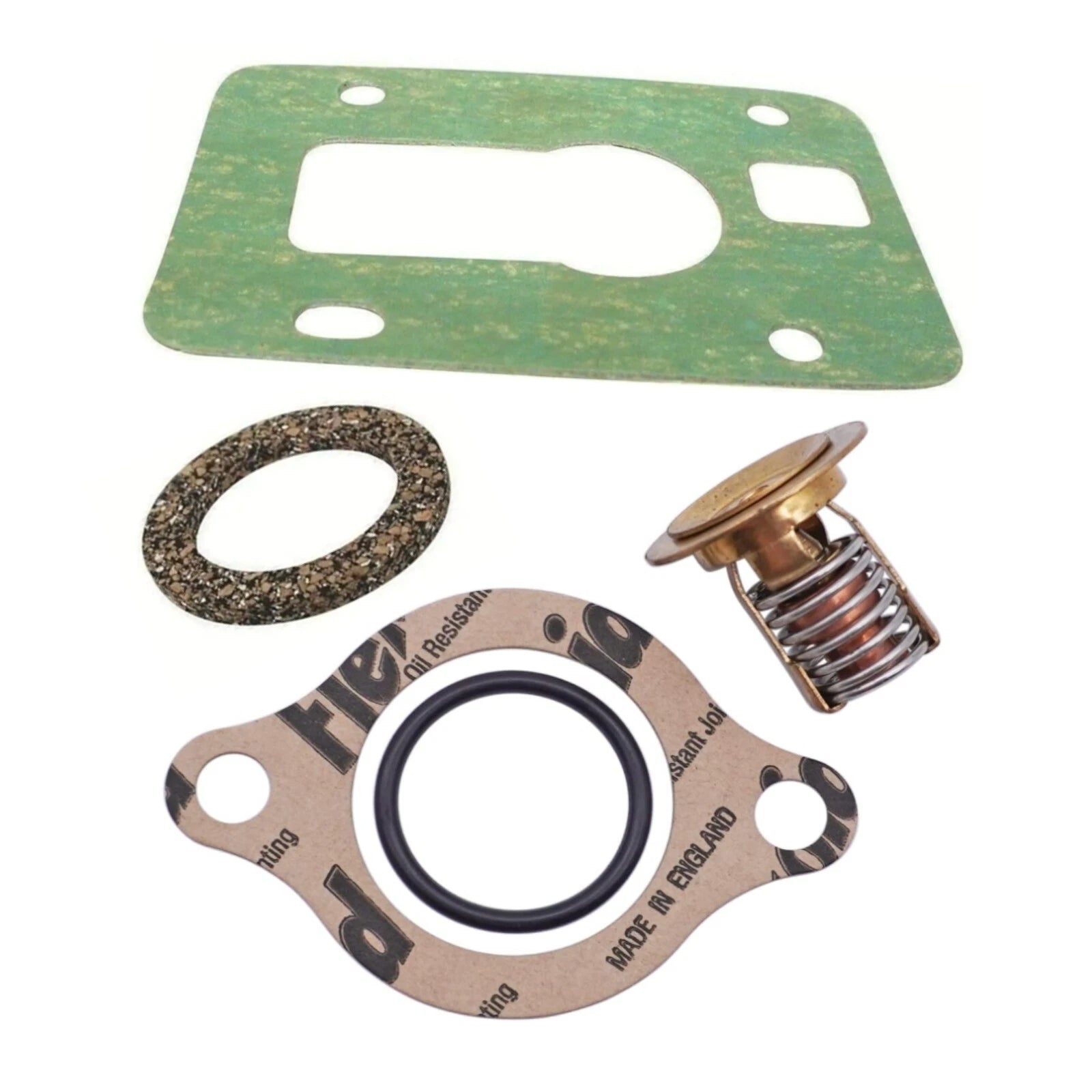 Thermostat Kit for OMC Sterndrive 4.3L/5.0L/5.7L V6 V8 (75-00421-01, 13430, 18-3653)