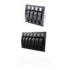 4 Position LED Switch Panel for RV Marine (12V 24V)