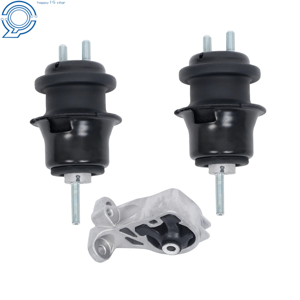3X Front Engine Motor Mounts for Subaru Outback (2010–2012) 2.5L H6