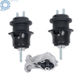 3X Front Engine Motor Mounts for Subaru Outback (2010–2012) 2.5L H6