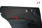 Rear Door Panel Armrest Cover for Toyota Avalon (2013–2018) Red Stitch