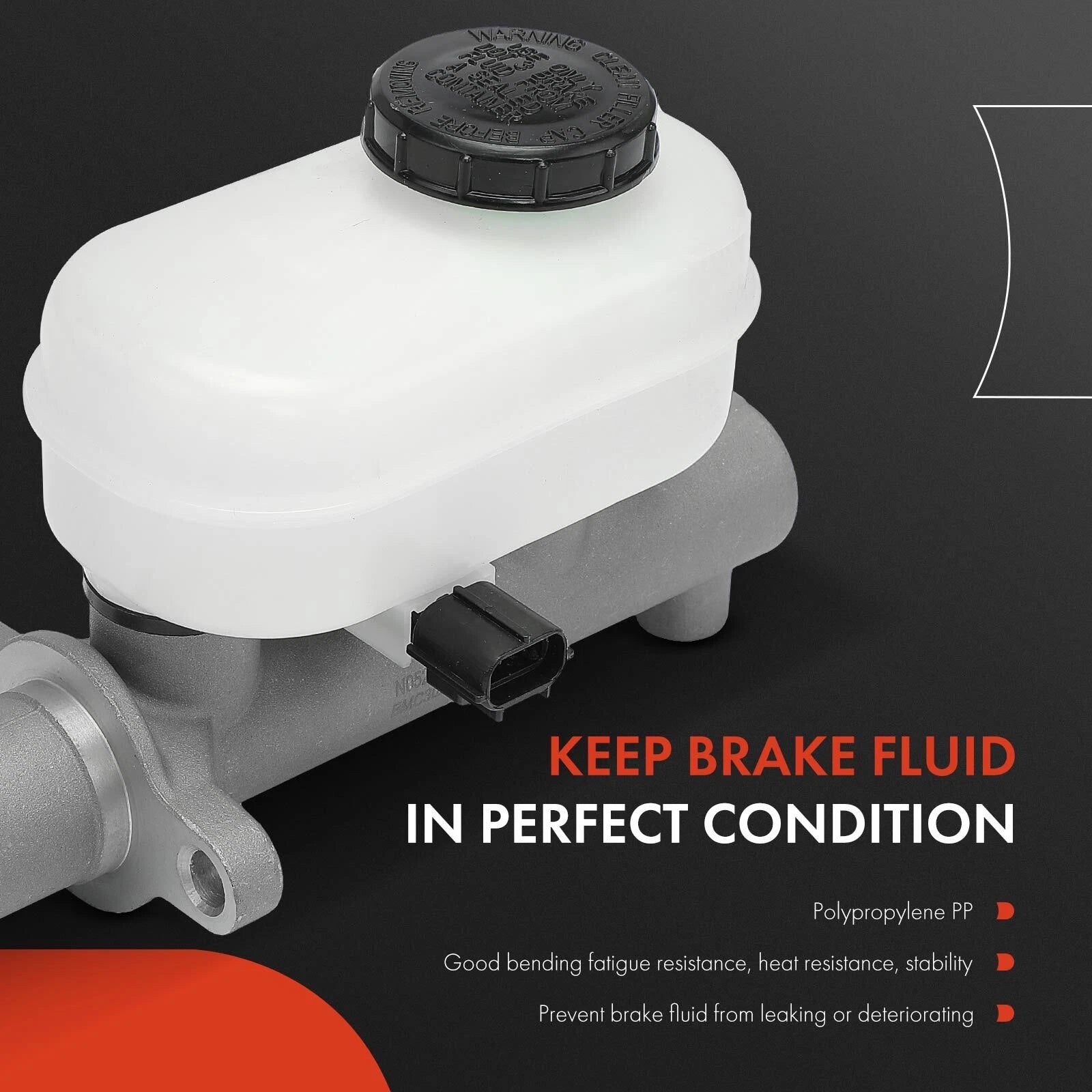 Brake Master Cylinder with Reservoir and Sensor for Ford Windstar (1999–2001)