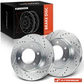 Drilled Brake Rotors for Ford Bronco Ranger (2021–2023) 311mm