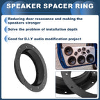 Set of 2 Speaker Spacer Rings for Volkswagen 