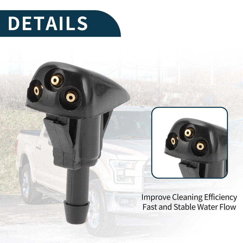 2Pcs Front Windshield Washer Nozzles No. 986303D000 for Kia Sorento (2003–2009)
