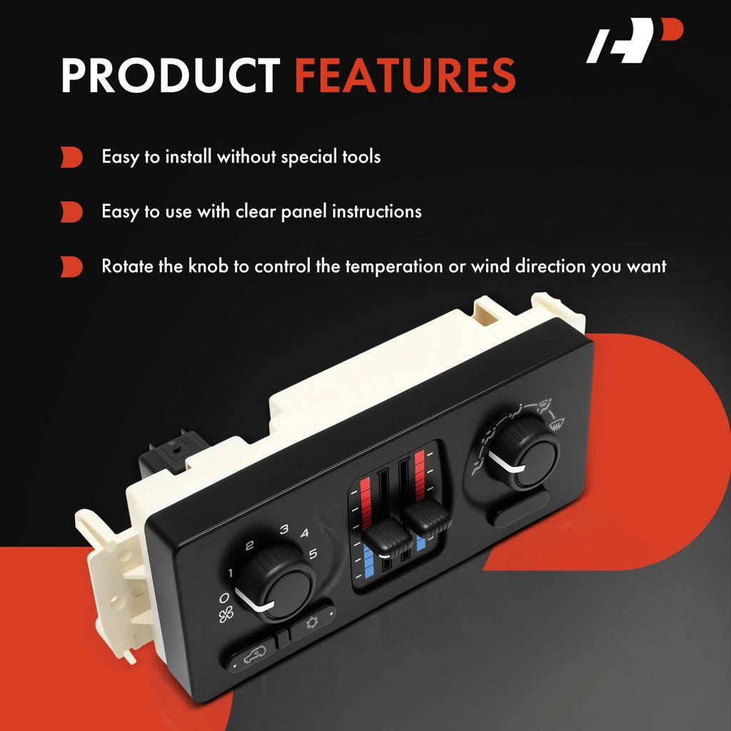 A/C & Heater Climate Control Module for Chevy Silverado 1500 (2007-2013)