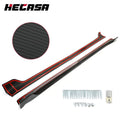 Side Skirt Extensions for Tesla Model 3 (2017–2023) - Carbon Fiber Print