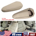 2X Beige Tan Leather Seat Armrest Covers for Lexus GX470 (2003–2009)