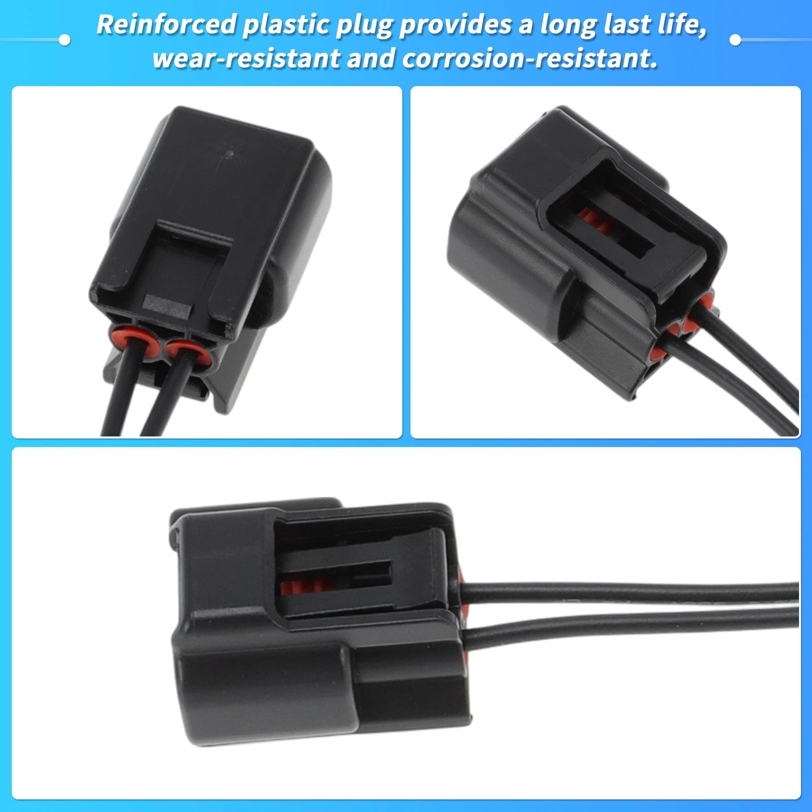 2Pcs Camshaft Position Sensor Connector Plug for Ford 