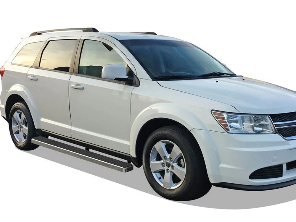 Running Boards 6" Silver for Dodge Journey (2009-2020)
