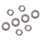 Universal Alloy Hood Pin Lock Latch Kit for Racing Sport Cars - Red