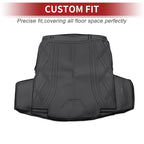 Cargo Liner Rear Trunk Mat for Chevy Malibu (2016–2022) TPE Diamond Pattern