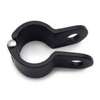 1x Black 1.25" Engine Guard Longhorn Footpeg Clamp for HTT
